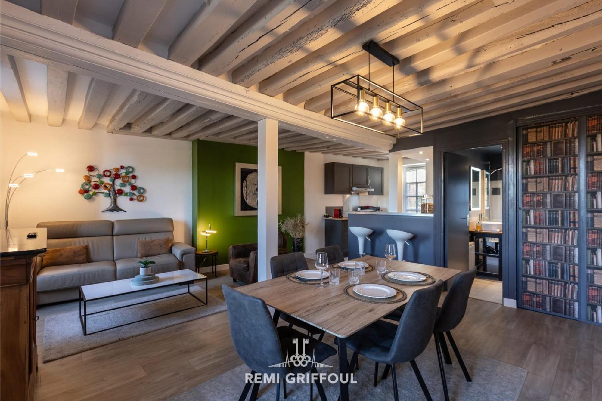 The Lighthouse Charming Apartment Beach & City Center 2-4 Pers Honfleur Dış mekan fotoğraf